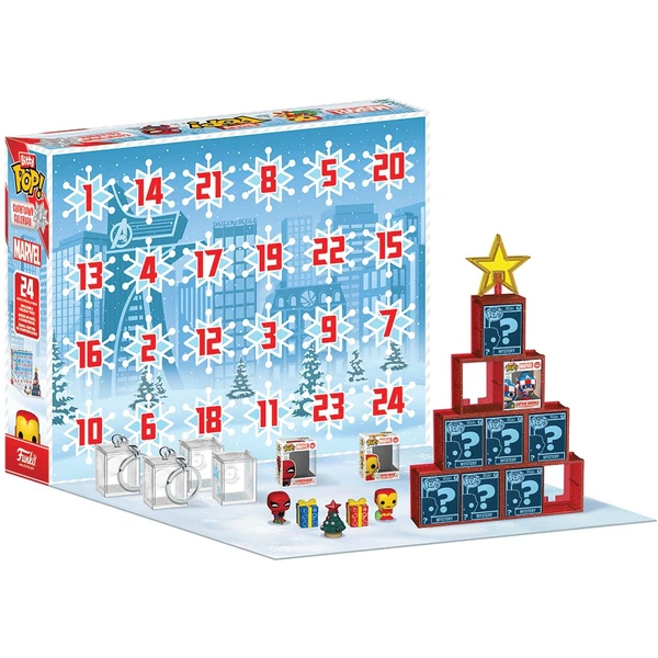 Funko Bitty POP! Countdown Calendar: Marvel Comics - Funko POP! - Obrázek JV7H000K01