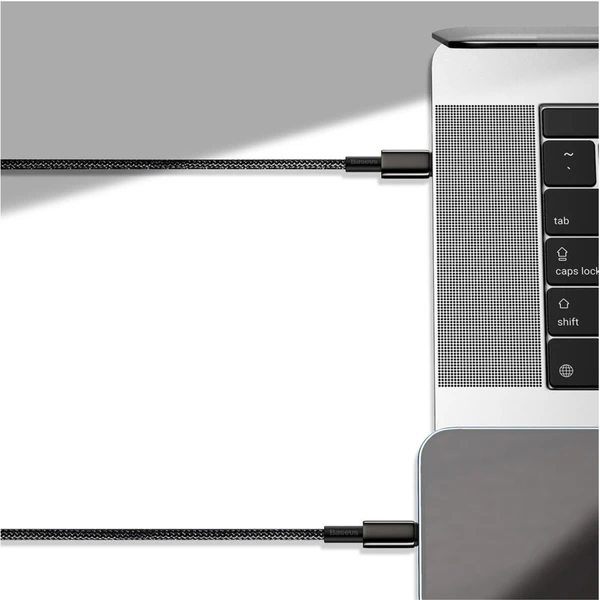 Baseus Tungsten Gold USB-C/Lightning napájecí kabel 20W 1m černý - Kabely a redukce - Obrázek JVKGF00101