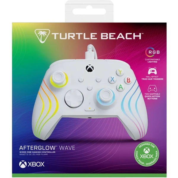 Turtle Beach herní ovladač RGB Afterglow Wave (XBOX/PC) bílý - Herní ovladače - Obrázek JXMH000K01