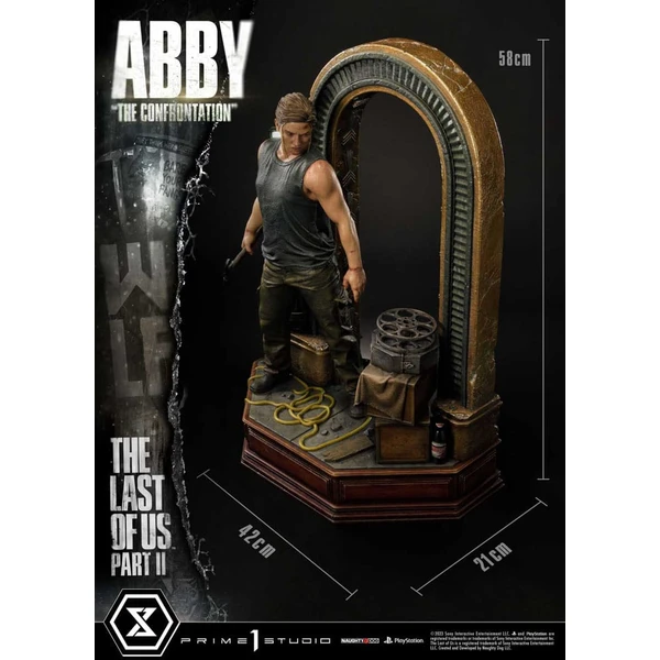 Socha Prime 1 Studio The Last of Us: Part II - Abby 1/4 "The Confrontation" Bonus Version 58 cm - Sochy a sošky - Obrázek JY88000601