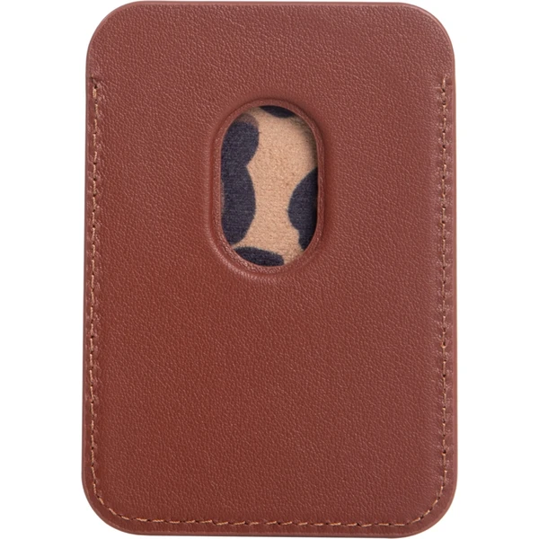 Native Union x Balzac Embossed Cognac Card Holder MagSafe peněženka - Peněženky - Obrázek JZ2K000K01