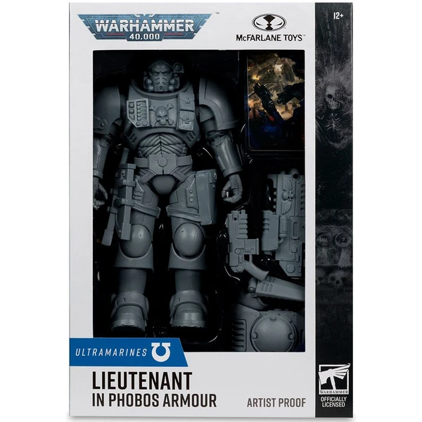 Akční figurka McFarlane Toys Warhammer 40K - Ultramarines Lieutenant in Phobos Armor (Artist Proof)  - Figurky - Obrázek JZ6F000K01