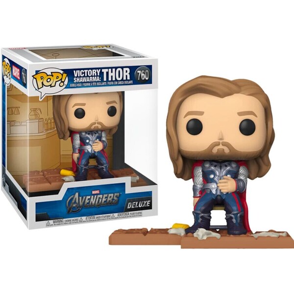 Funko POP! #760 Deluxe Marvel: Avengers - Thor w/Shawarma