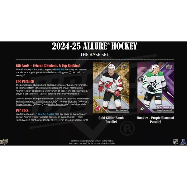Hokejové karty 2024-25 Upper Deck Allure Hockey Hobby Box - Hokejové karty - Obrázek K08E000L01