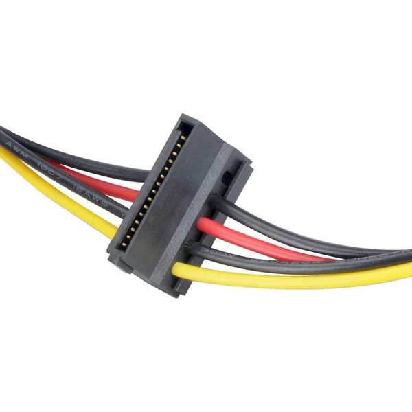 Akasa - 4-pin molex na 2x 15-pin Sata adaptér - Kabely a redukce - Obrázek K08J000K01