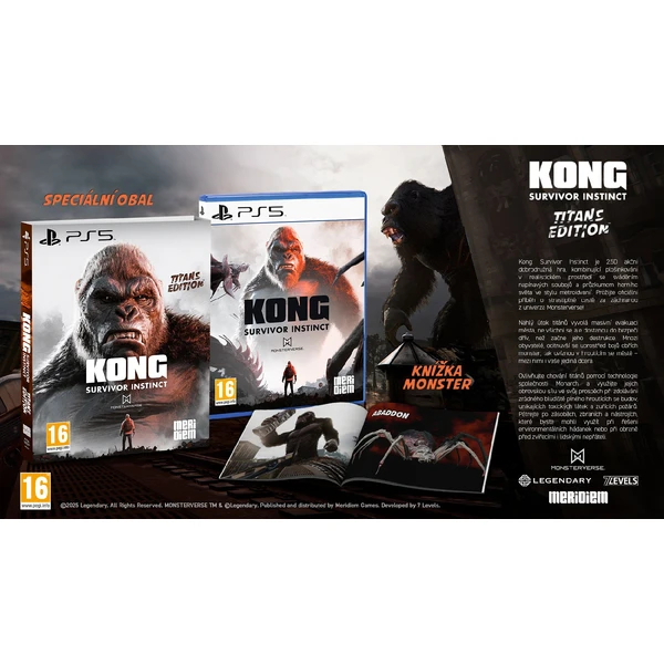 Kong: Survivor Instinct (PS5) - Hry pro PS5 - Obrázek K09H000L01