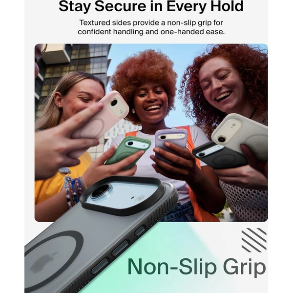 Belkin SheerForce Grip MagSafe kryt iPhone Air námořnicky modrý - Pouzdra - Obrázek K0CN000K01