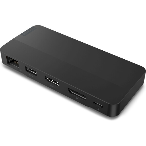 Lenovo USB-C Dual Display Travel Dock 40B90000WW Černá