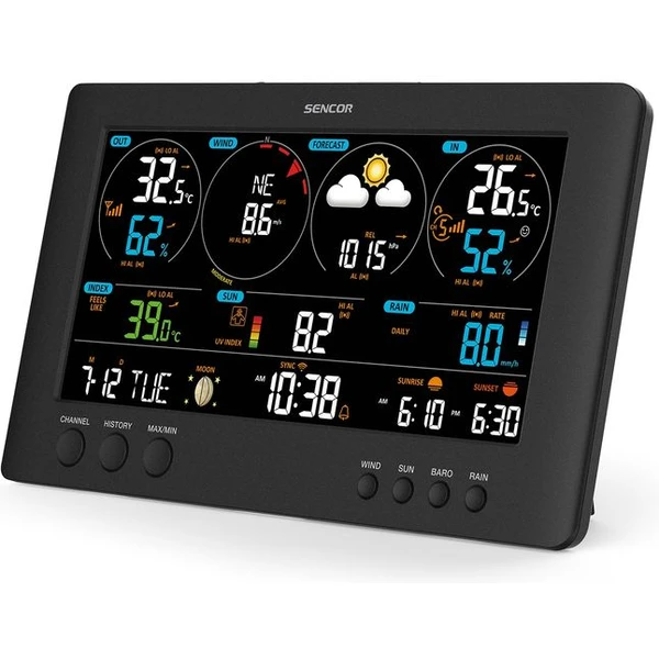 Sencor SWS 12500 WiFi Meteostanice Pro - Meteostanice - Obrázek K0N4000701
