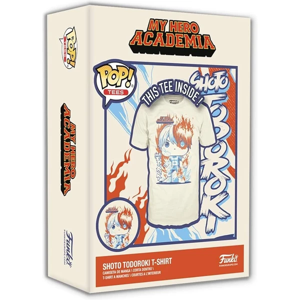 Funko Boxed Tee: My Hero Academia - Todoroki L - Trička - Obrázek K0TD000L01
