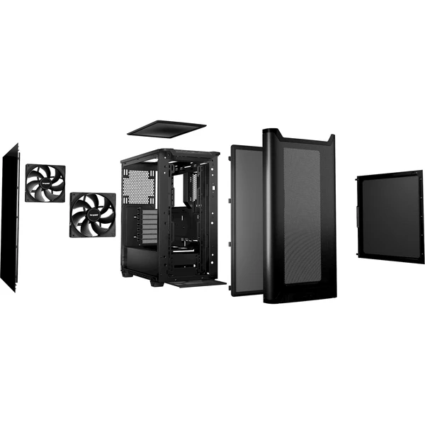 Be quiet! Pure Base 501 Airflow černá - Počítačové skříně - Obrázek K0UB000L01