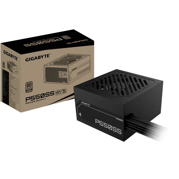 GIGABYTE P550SS Silver 550W černý - Zdroje - Obrázek K0ZF000N01
