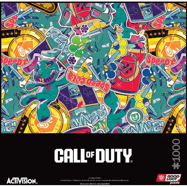 Puzzle Call of Duty Zombies Collage (1000) - Puzzle - Obrázek K118000P01