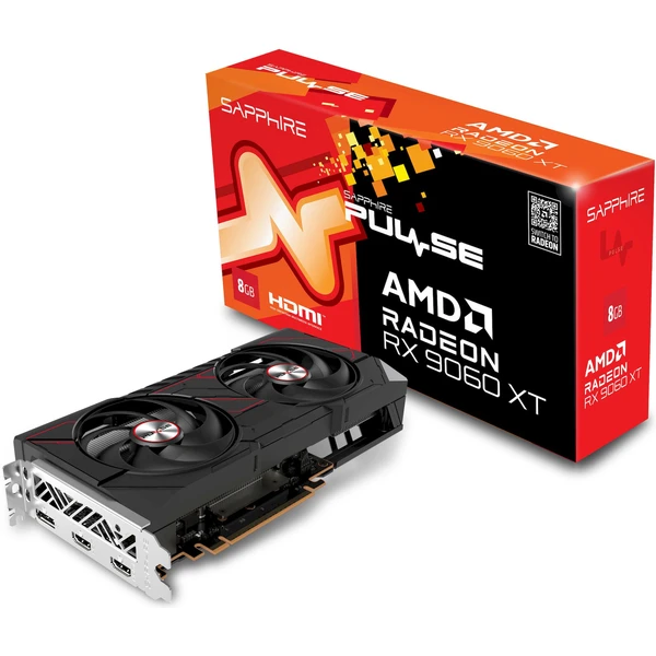 Sapphire PULSE AMD Radeon RX 9060 XT GAMING OC 8GB - Grafické karty - Obrázek K11H000N01