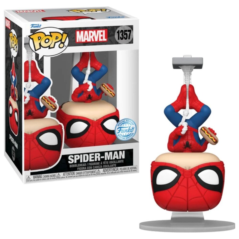 Funko POP! #1357 Marvel: Spider-Man w/Hot Dog