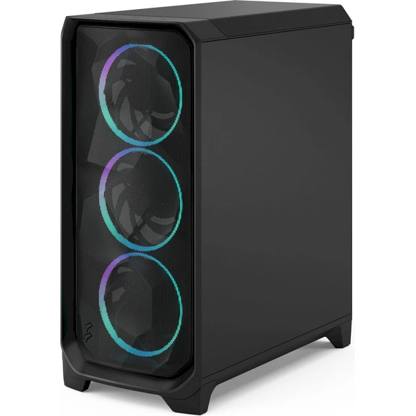 Fractal Design Meshify 3 Black RGB TG Light Tint - Počítačové skříně - Obrázek K12G000J01
