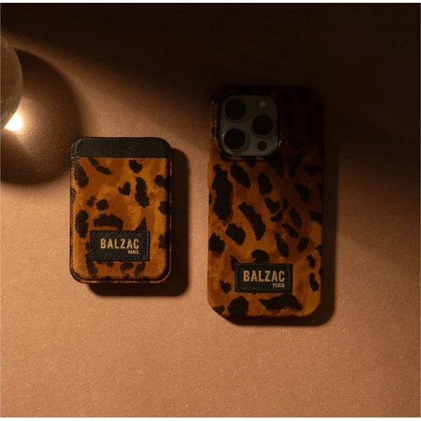 Native Union x Balzac Cheetah Cappuccino MagSafe kryt iPhone 16 Pro - Pouzdra - Obrázek K16K000K01