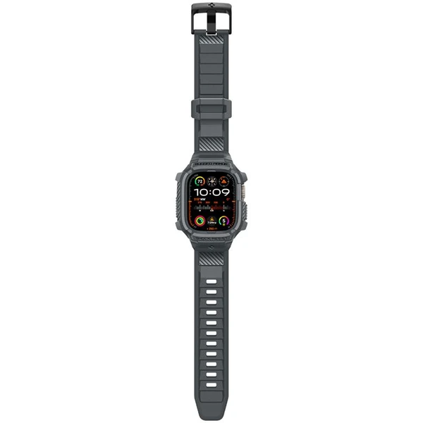 Spigen Rugged Armor Pro řemínek s pouzdrem Apple Watch Ultra 3/2/1 (49mm) šedý - Řemínky - Obrázek K1A1000P01