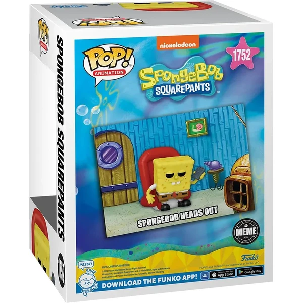 Funko POP! #1752 Animation: SpongeBob Squarepants - Meme SpongeBob (Premium) - Funko POP! - Obrázek K1OG000J01