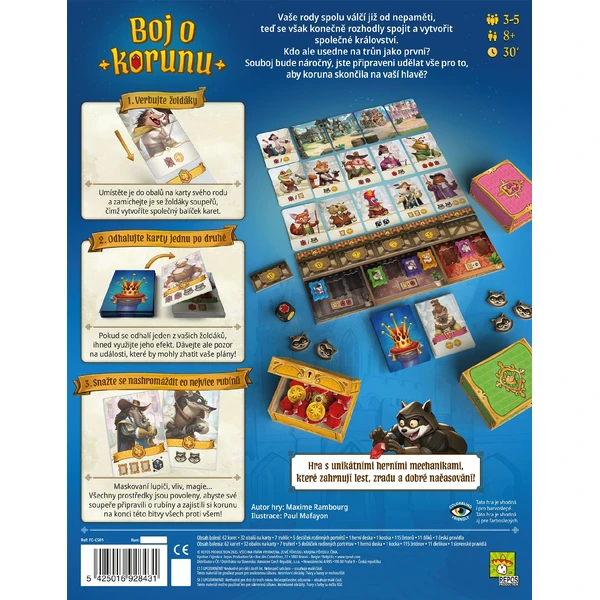 Boj o korunu  - Deskové hry - Obrázek K1PC000O01