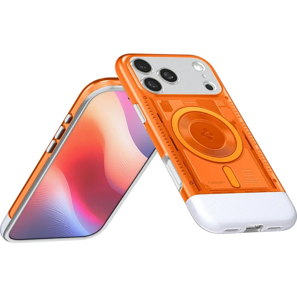 Spigen Classic C1 MagSafe kryt iPhone 17 Pro Max tangerine - Pouzdra - Obrázek K1PH000K01