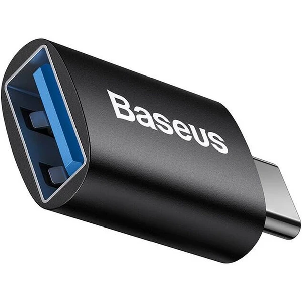 Baseus Mini OTG USB-C/USB-A redukce černá - Kabely a redukce - Obrázek K1U5000N01