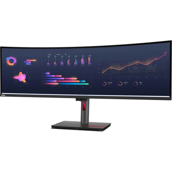 Lenovo ThinkVision P49w-20 monitor 49" - Monitory - Obrázek K1X4000L01