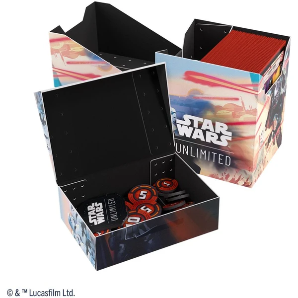 Gamegenic - Star Wars: Unlimited Soft Crate - Mandalorian/Moff Gideon - Obaly na karty - Obrázek K205000O01