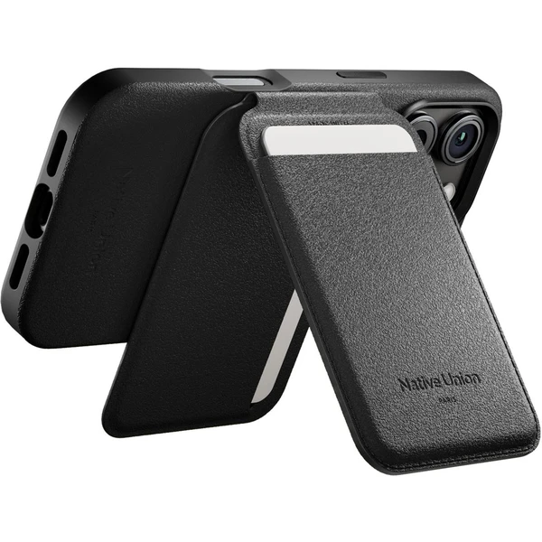 Native Union Active Wallet Stand MagSafe peněženka černá - Peněženky - Obrázek K21A000P01