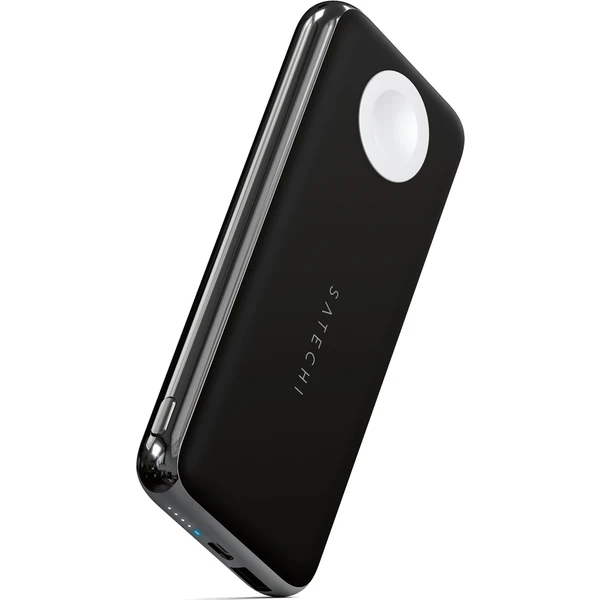 Satechi Quatro bezdrátová powerbanka 10 000 mAh vesmírně šedá  - Powerbanky - Obrázek K2BT000501