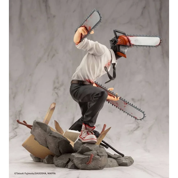 Soška Kotobukiya Chainsaw Man - 1/8 Chainsaw Man (Bonus Edition) 20 cm - Sochy a sošky - Obrázek K2S5000J01