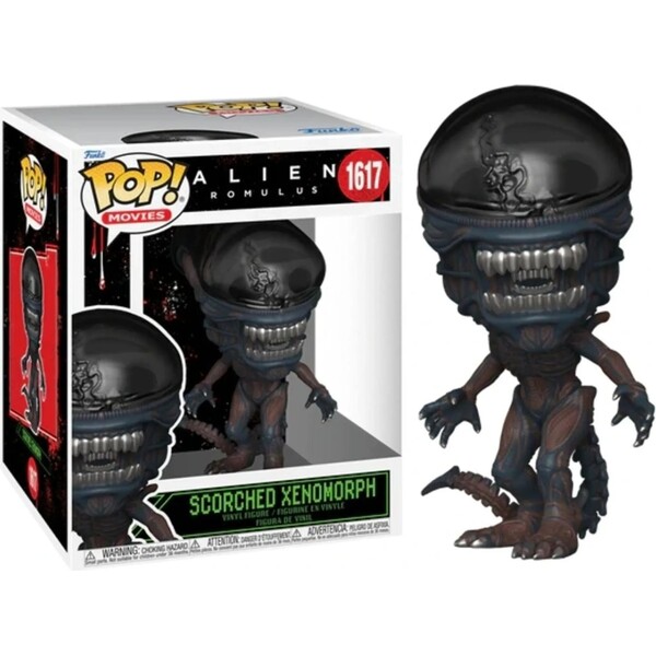 Funko POP! #1617 Super: Aliens Romulus - Scorched Xenomorph 15 cm