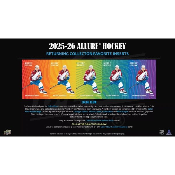 Hokejové karty 2025-26 Upper Deck Allure Hockey Hobby Box - Hokejové karty - Obrázek K33S000K01
