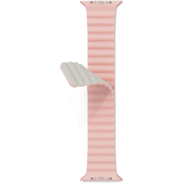 Epico Watch Strap Magnetic pro Apple Watch 42/44/45/49 mm růžová/šedá - Řemínky - Obrázek K350000601