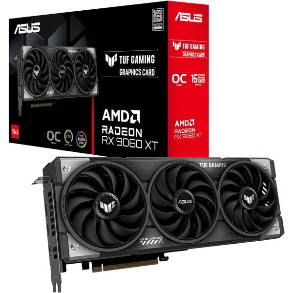 ASUS TUF AMD Radeon RX 9060 XT OC 16G 16GB GDDR6 - Grafické karty - Obrázek K3BH000L01
