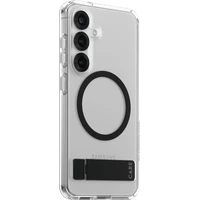 PanzerGlass® CARE kryt Samsung Galaxy S25 čirý/černý Kickstand & QI - Pouzdra