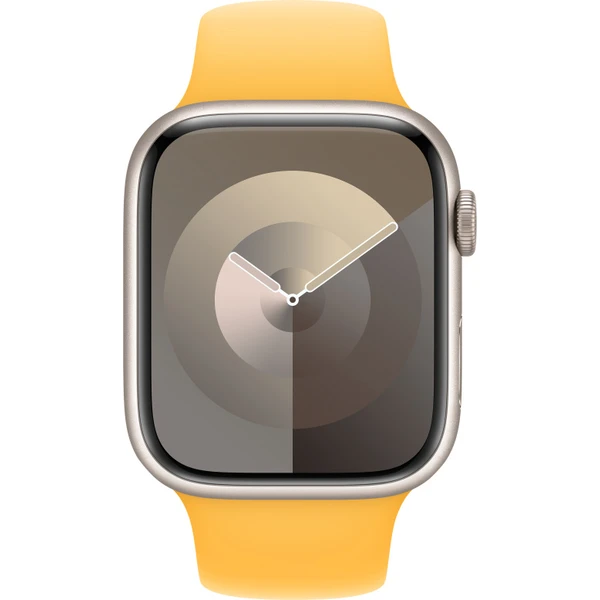 Apple Watch sportovní řemínek 45mm paprskově žlutý M/L - Řemínky - Obrázek K3K2000O01