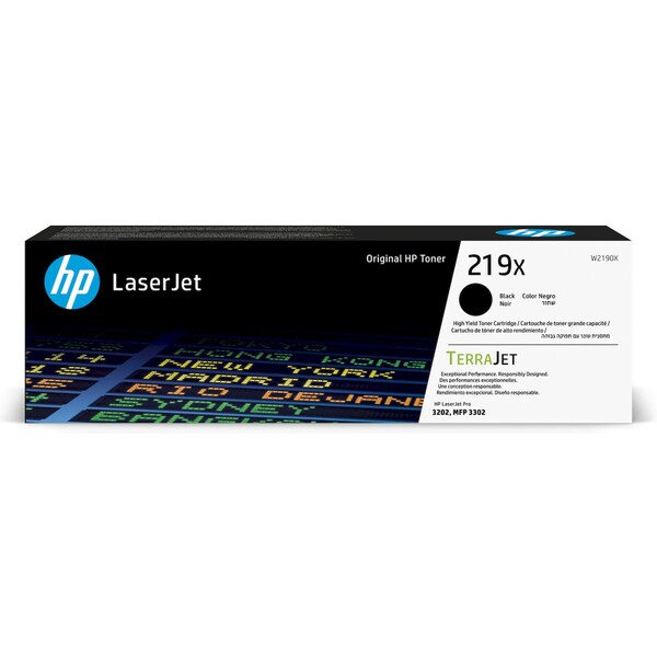 Toner HP W2190X, č. 219X - černý