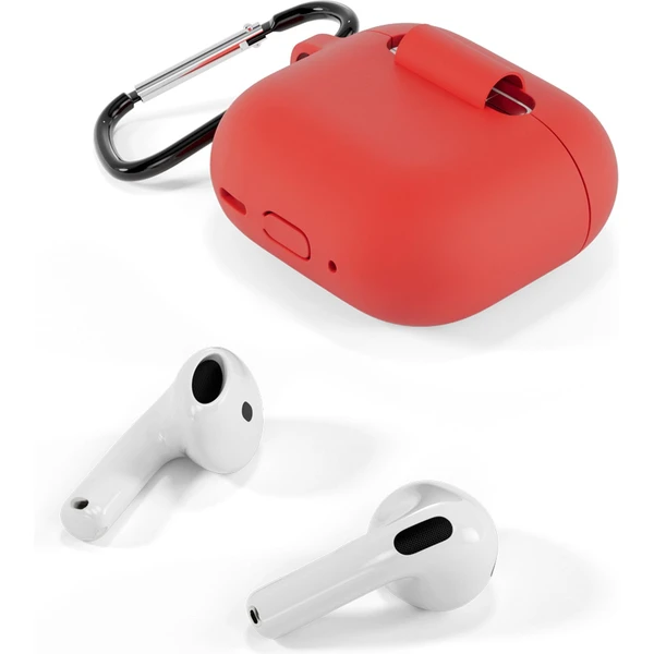Epico odolný silikonový kryt pro Airpods 4 červený - Pouzdra - Obrázek K3LA000J01