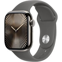 Apple Watch 42/41/40/38mm skálově šedý sportovní řemínek M/L - Řemínky