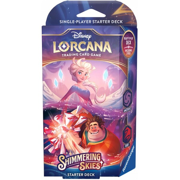 Disney Lorcana: Shimmering Skies - Starter Deck Amethyst & Ruby