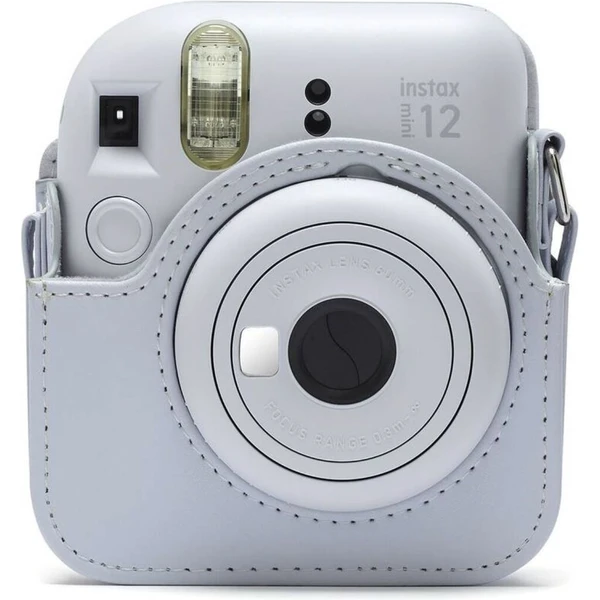 Fujifilm Instax mini 12 pouzdro Clay White - Pouzdra - Obrázek K3V1000L01
