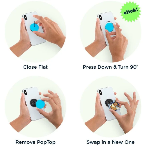 PopSockets PopGrip - Eevee Popout - Držáky - Obrázek K3X5000O01