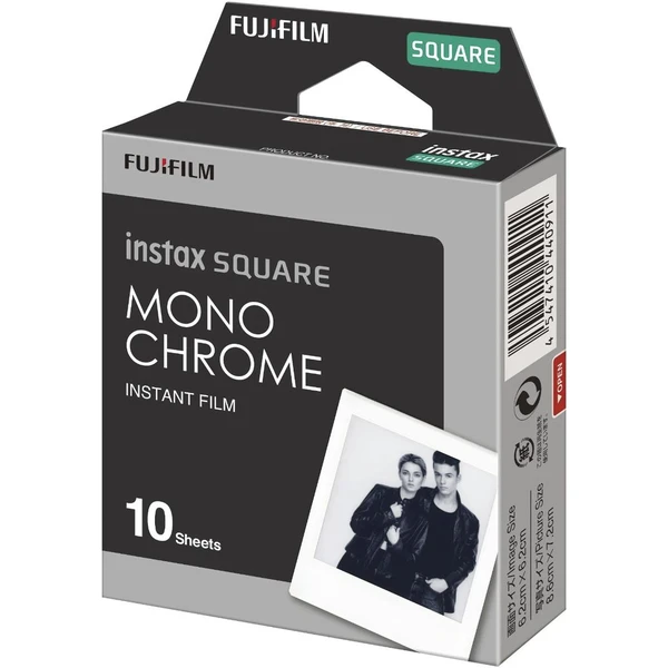 Fujifilm Instax Square Monochrome film (10 ks) - Filmy pro instantní fotoaparáty - Obrázek K3Z6000O01