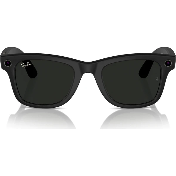 Meta RAY-BAN Wayfarer Gen1 (Standardní) chytré matné brýle (zatmavovací - čiré/zelené) černé (Další) - AR brýle - Obrázek K3ZR000K01
