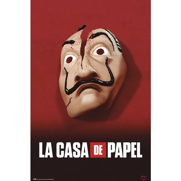 Plakát La Casa De Papel - Mask (132) - Plakáty - Hlavní obrázek