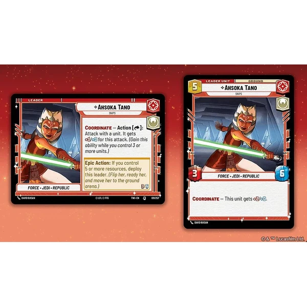 Star Wars: Unlimited - Twilight of the Republic Two-Player Starter - Star Wars TCG - Obrázek K4M9000O01