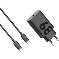 Motorola TurboPower nabíječka 68W USB-C s USB-C/USB-C kabelem černá - Nabíječky