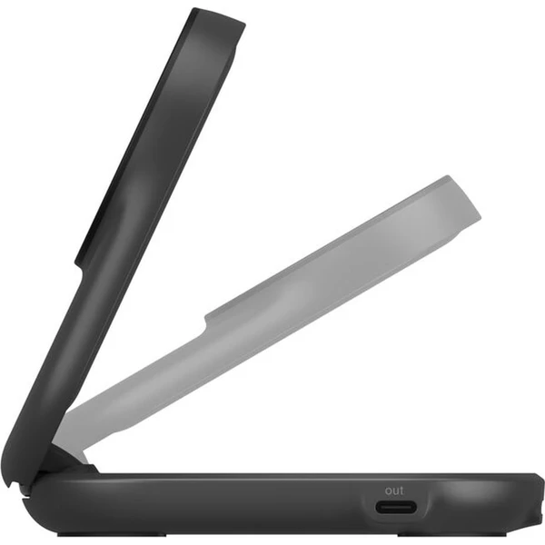 Belkin UltraCharge™ Qi2 25W 2v1 MagSafe nabíječka pro iPhone/AirPods, s USB-C černá - Nabíječky - Obrázek K4ZM000K01
