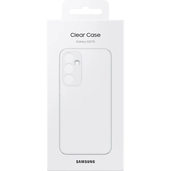 Samsung průhledný zadní kryt Samsung Galaxy S23 FE čirý - Pouzdra - Obrázek K518000701